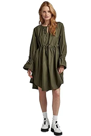 G-Star RAW Damska sukienka koktajlowa , zielona, XS, , XS