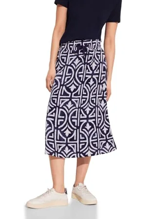 Street one Damska spódnica midi w kwiaty, , 36W DE