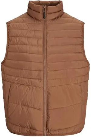 JACK & JONES Męska pikowana kamizelka Jjestate Packable Bw Collar Noos, , XS