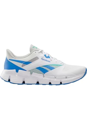 Reebok Unisex Zig Dynamica 5 Sneaker, Biały kinetyczny niebieski szary 1, 36 EU