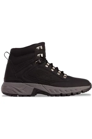 Lotto WOODLARK MID XL Unisex półdługie kozaki, czarne, 47 EU, , 47 EU