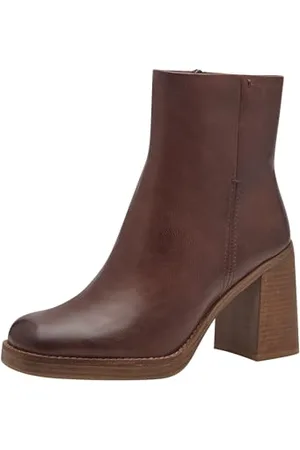 Marco Tozzi Damskie botki Zip+Slip 2-25347-43 modne kozaki, kasztan, 40 EU, , 40 EU