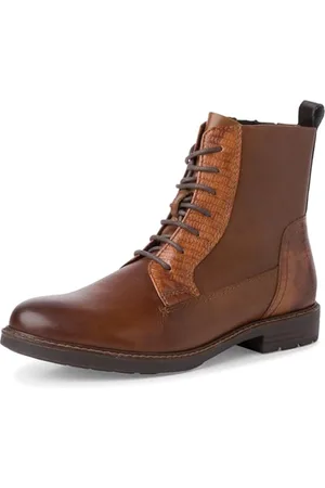 Marco Tozzi Damskie buty Bootie Laced 2-25102-41, modne kozaki, , 41 EU, , 41 EU