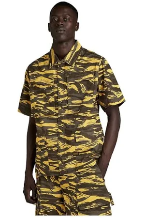 G-Star RAW R-3N slim overshirt krótki rękaw, , XL