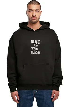 Merchcode MC Męska bluzka NITM-Whirlled Back x Ultra Heavy Hoody, oversized Fit, 100% bawełna, M, , M
