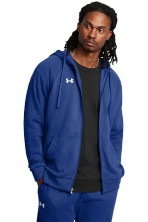 Under Armour UA Rival Fleece FZ Bluza z kapturem 1379767-432 3XL, , 3XL