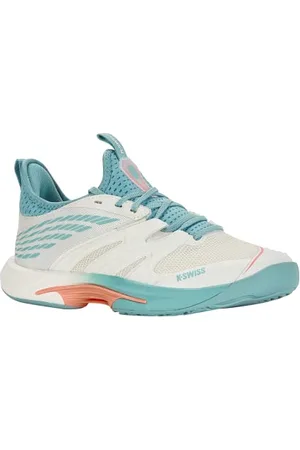K-Swiss Performance damskie buty tenisowe SPEEDTRAC, Blanc de Blanc/Nile Blue/Desert Flower, 37 EU, , 37 eu