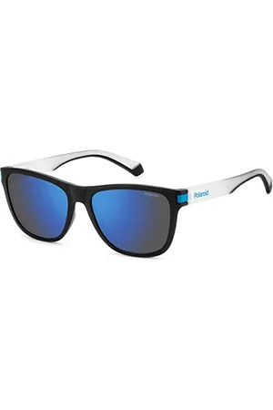 Polaroid Okulary przeciwsłoneczne uniseks, 0 V/5 x Mtblk Blue, 56