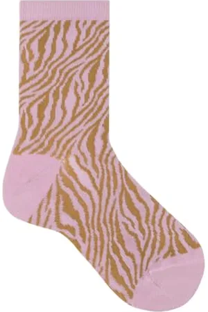 Hudson Skarpety damskie Zebra Fashion Rose Pink 35-38, , 35-38 EU