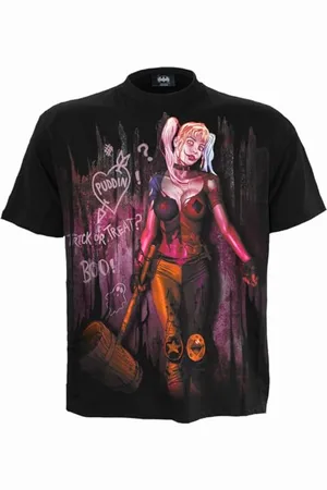 DC Comics Originals Harley Quinn - Trick Or Treat - T-shirt z nadrukiem z przodu , , M