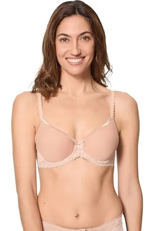 Playtex Damski biustonosz z fiszbinami z oddychającej mikrofibry x1, , 90C