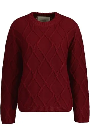 GANT Teksturowana dzianina w kształcie litery C, , XS