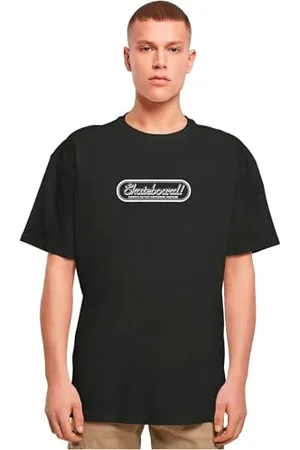 Merchcode MC Men Tops The Deskorolka Magazin Logo Oversize Tee, Oversized Fit, 100% bawełna, XL, , XL