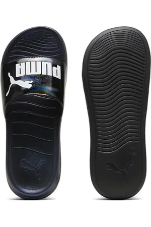 PUMA Sandały uniseks Popcat 20 Girlpower Slide, Czarna , biała , 39 EU
