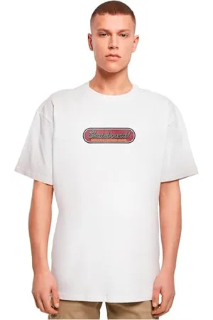 Merchcode MC Men Tops The Deskorolka Magazin Cover No 11 Oversize Tee, Oversized Fit, 100% bawełna, XL, , XL