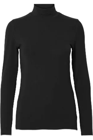 SELECTED SLFMANJA LS HIGH Neck NOOS, , L