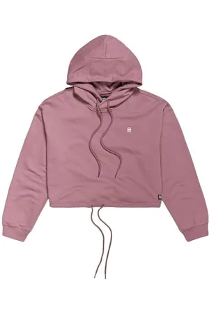 G-Star RAW STM Oversized Cropped HDD SW WMN LS, , L