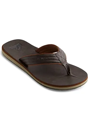 Quiksilver Męskie japonki Carver Nubuk dla mężczyzn, Brązowe (Demitasse-Solid Ctk0)