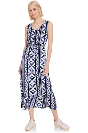 Street one Sukienka maxi z nadrukiem, , 44