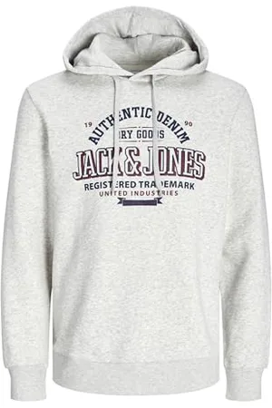 JACK & JONES JACK&JONES PLUS JJELOGO Sweat Hood 2 COL 24/25 NOOS PLS, , 5XL