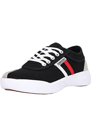 Kawasaki Unisex Leap retro płócienne buty niskie tenisówki, 1001 czarne, 40 UK