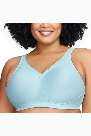 Glamorise Damski biustonosz sportowy Plus Size MagicLift bez fiszbin 1006, 85E