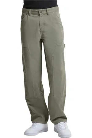 Urban classics Męskie spodnie Twill Double Knee Pants, luźne spodnie dla mężczyzn, luźny krój, rozmiary 28-44, , 42