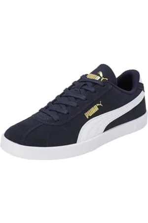 PUMA Unisex Club Ii Sneaker, Navy- White- Gold., 4