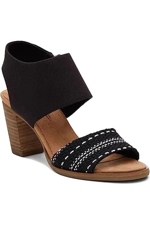 TOMS Majcut Damskie Zamszowe Czarne 10009812, , 8