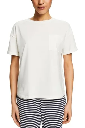 ESPRIT Bodywear damska Cosy Melange SUS Shirt S_SLV górna część piżamy, , 34, , 34
