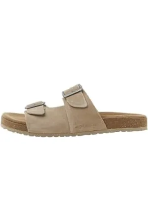 JACK & JONES Jack&Jones JFWLOUIS zamszowe sandały męskie, Plaza Taupe, 43 EU, , 43 EU