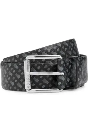 HUGO BOSS BOSS Męskie paski Roll-Bmono-S-St_Sz35, czarne, 95, , 95