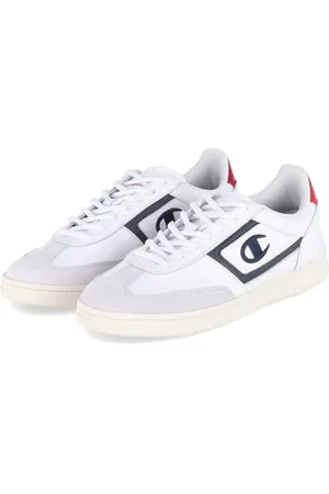 Champion CL78 SL Low, Trampki Męskie, Biały/Niebieski Granatowy/Czerwony (WW001), 43 EU, , 43 EU