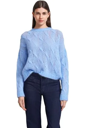 Bugatti Damski sweter okrągły dekolt, , XS
