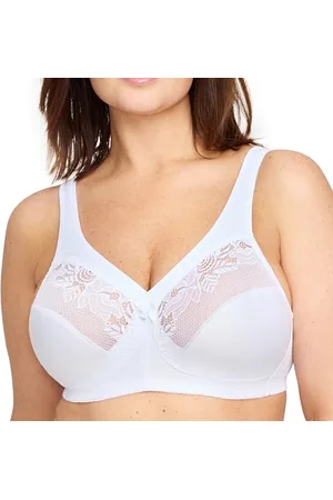 Glamorise Damski biustonosz z pełną figurą MagicLift bez fiszbin minimalizujący wsparcie #1003, , 85C