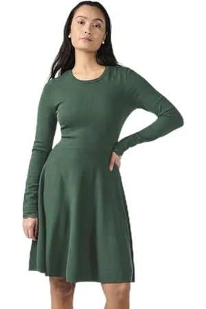 Y.A.S YASBECCO LS KNIT DRESS S. NOOS, , XS