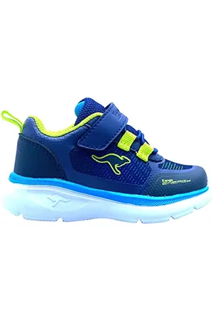 KangaROOS K-IQ Swatch EV Sneaker, dk Navy/Lime, 25 EU, , 25 EU