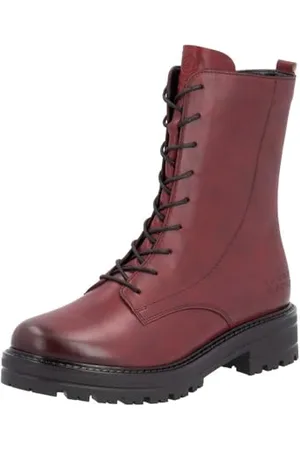 Remonte Damskie botki D2278, czerwone, 40 EU, , 40 EU