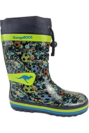 KangaROOS Męskie kalosze K-Summerrain, granatowe (Dk Navy/Soccer, 35 EU, , 35 EU