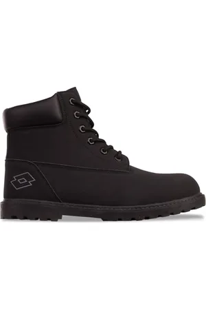 Lotto MAEMOORE MID Unisex półdługie kozaki, czarne, rozmiar 39 EU, , 39 eu