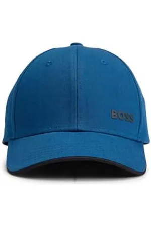 HUGO BOSS Męska czapka z daszkiem, otwarta niebieska