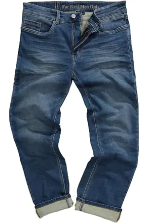 JP 1880 Męskie, duże rozmiary, Spodnie Dżinsy, FLEXNAMIC®, Straight Fit, 5 kieszeni, do rozm. 3672, , 58