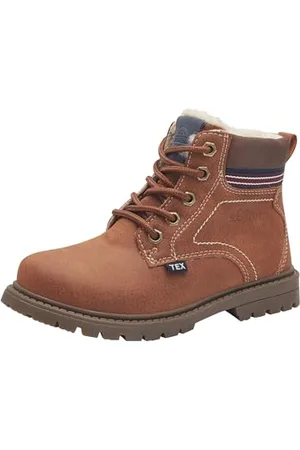 QS by s.Oliver Kinder WL Lace Boot 5-46103-43 Snow Cognac, 13 UK dziecko, , 13 UK Child