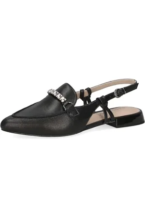 Caprice Damskie czółenka 9-29403-42, czarne metalowe, 37 EU, , 37 eu