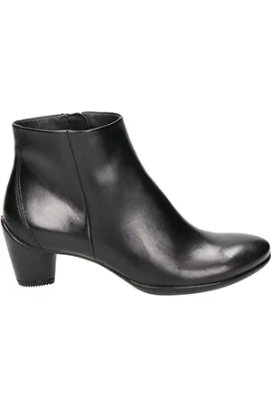 Ecco Damskie buty Sculptured 45 Black Dres Ankle Boot, , 41 EU