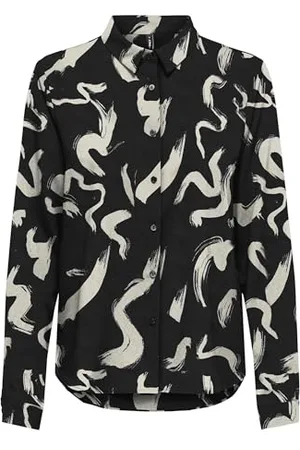 ONLY Onlnova Life VIS L/S Lynne koszulka AOP, , M