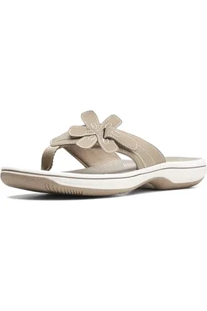 Clarks Damskie klapki Brinkley Flora, , 43 EU