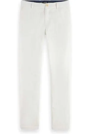 Scotch&Soda Męskie spodnie Core-Mott Slim Fit Stretch Cotton Chino Pants, , 34W / 36L