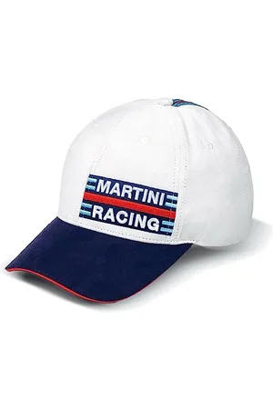 Sparco Biała czapka uniseks z logo Martini-R, jeden rozmiar