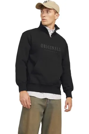 JACK & JONES Jack&Jones Jorfrederiksberg Sweat Quarter Zip Sn, , L